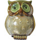 Ceramic Green Owl Money Box