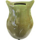 Ceramic Green Owl Money Box