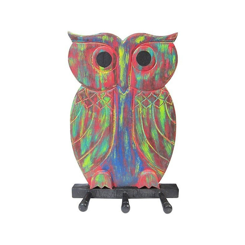 Mantel Tür Holz Owl Effekt Multi Farbe