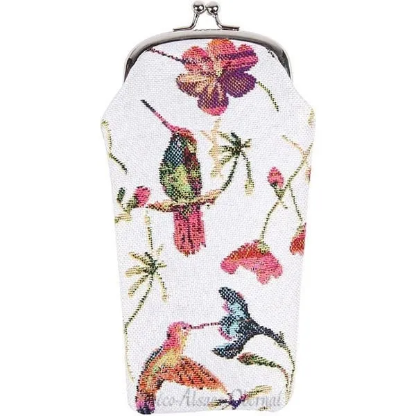 Étui à Lunettes motif Oiseau Colibri