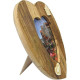 Foto-Rahmen 10 x 15 cm Herz-geformtes Holz geschnitzten