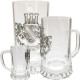 Digestive Mug with Pewter Plate Alsace