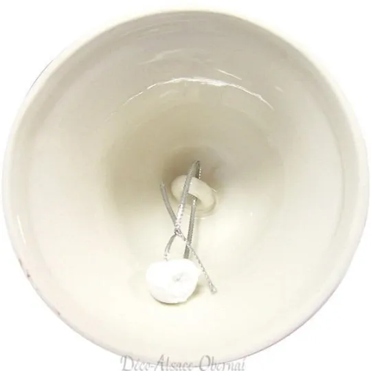 Klok Sneeuwvlok in Keramiek om op te hangen