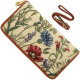 Portefeuille avec dragonne motif Fleurs du Jardin