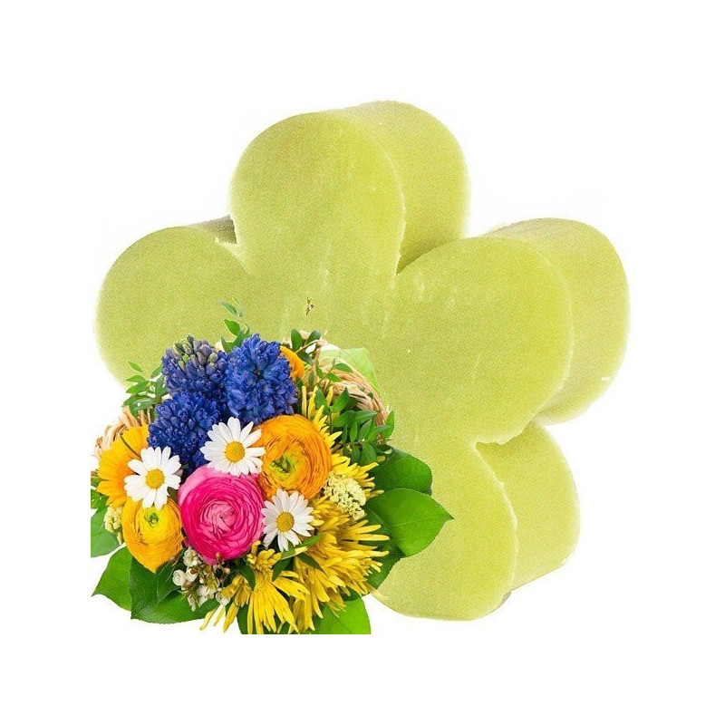 Savon Naturel Coeur Bouquet Printanier