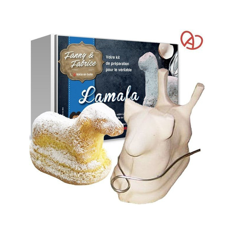 Elsässisches Lamala Zubereitungsset mit Pascal Lammform 18cm