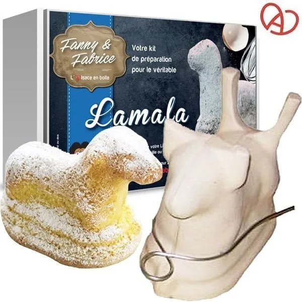 Kit de préparation du Lamala Alsacien avec Moule Agneau Pascal 18cm