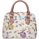 Handtasche mit Henkel und Vogelmotiv Eule