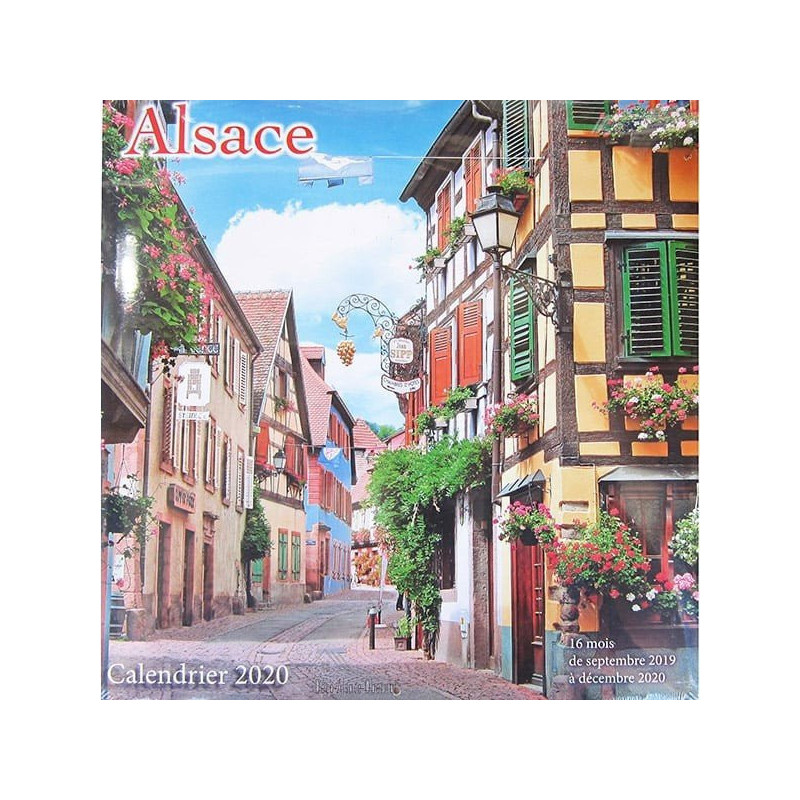 Kalender Farbe Alsace im Jahr 2020