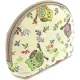 Pochette avec zip motif Oiseau Hibou