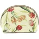 Pochette avec zip motif Tulipes Fleuris