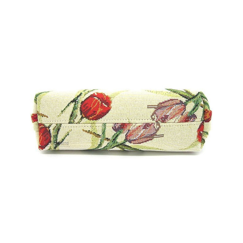 Beutel mit Reißverschluss mit Tulpenmuster