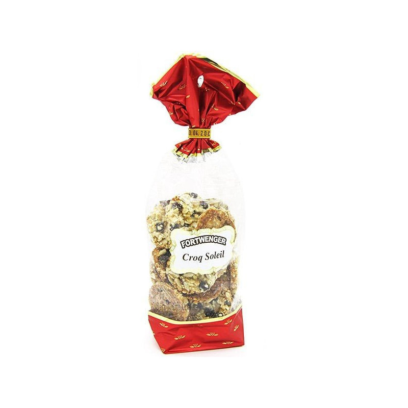 Bredele Croq' Soleil , Miel, Raisins et Graines de Tournesol