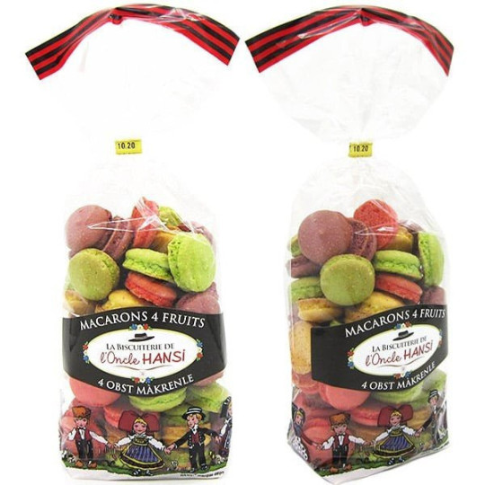 Macarons Elsass bis 4 Früchte Onkel Hansi