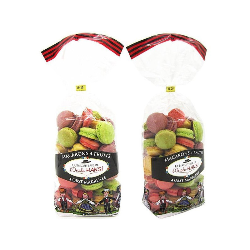Macarons Elsass bis 4 Früchte Onkel Hansi
