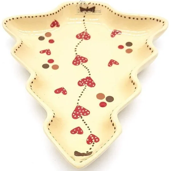 Soufflenheim Fir-shaped cup Nature decor Frieze Hearts