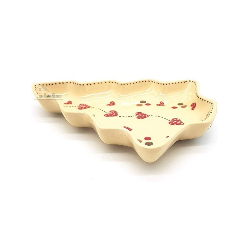 Soufflenheim Fir-shaped cup Nature decor Frieze Hearts