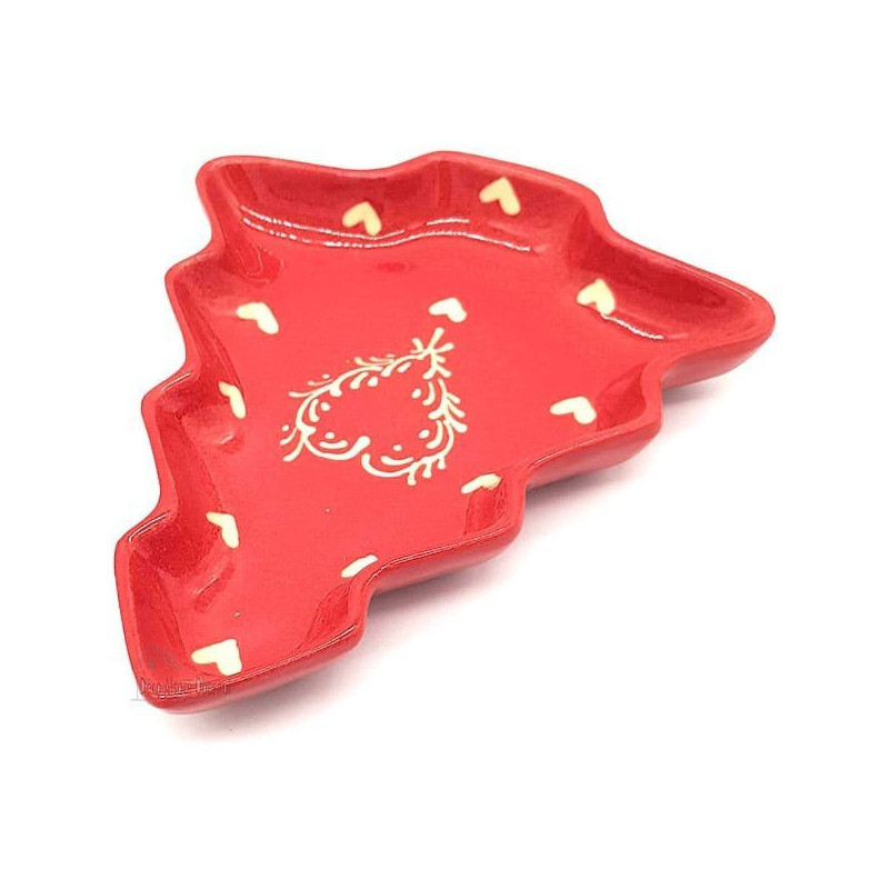 Cup Form Baumdekoration Red Heart Ivory Soufflenheim
