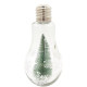 Ampoule décorative en Verre avec LED et Sapin de Noël