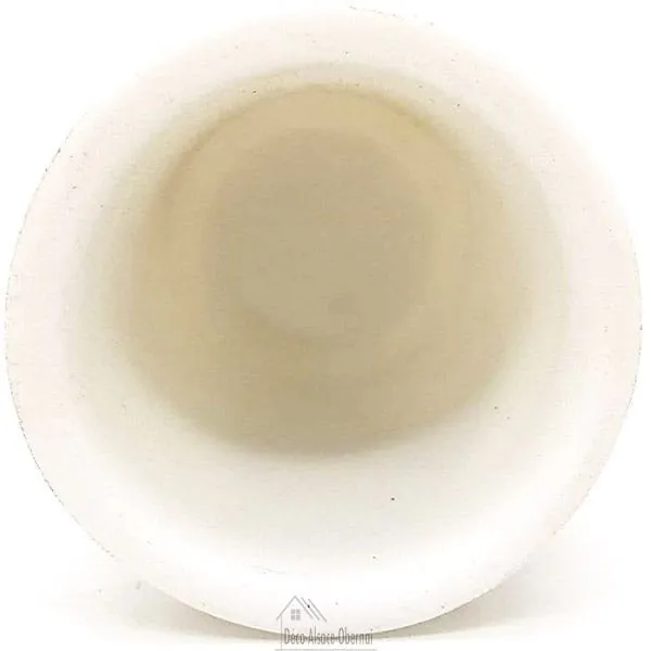 Porcelain Thimble with Stork Nest and Alsace Village decor