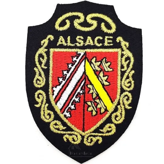 Écusson emblème Armoiries d'Alsace à thermocoller
