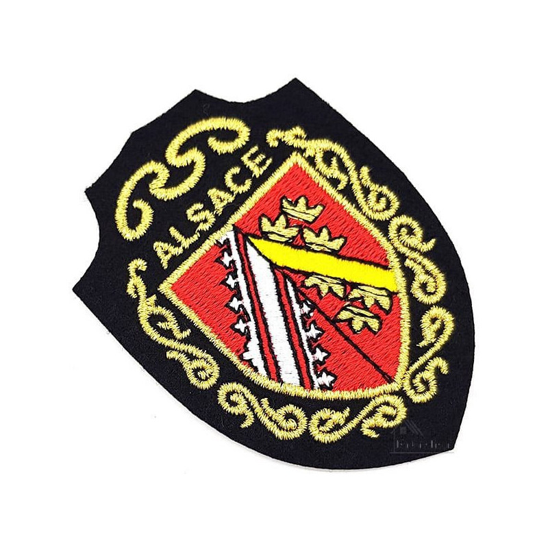 Écusson emblème Armoiries d'Alsace à thermocoller