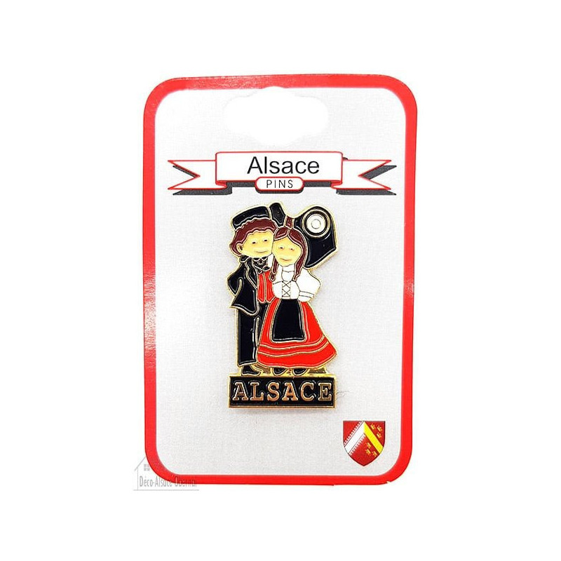 Pin Pin-Sammlung mit Elsässer Paar