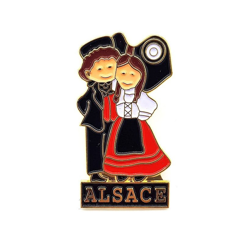Pin Pin-Sammlung mit Elsässer Paar
