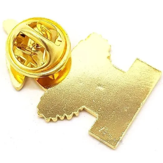 Pin Collector's Brooch with Stork Nest