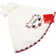 White Round Kitchen Towels with Cigognes d'Alsace embroidery 50 cm