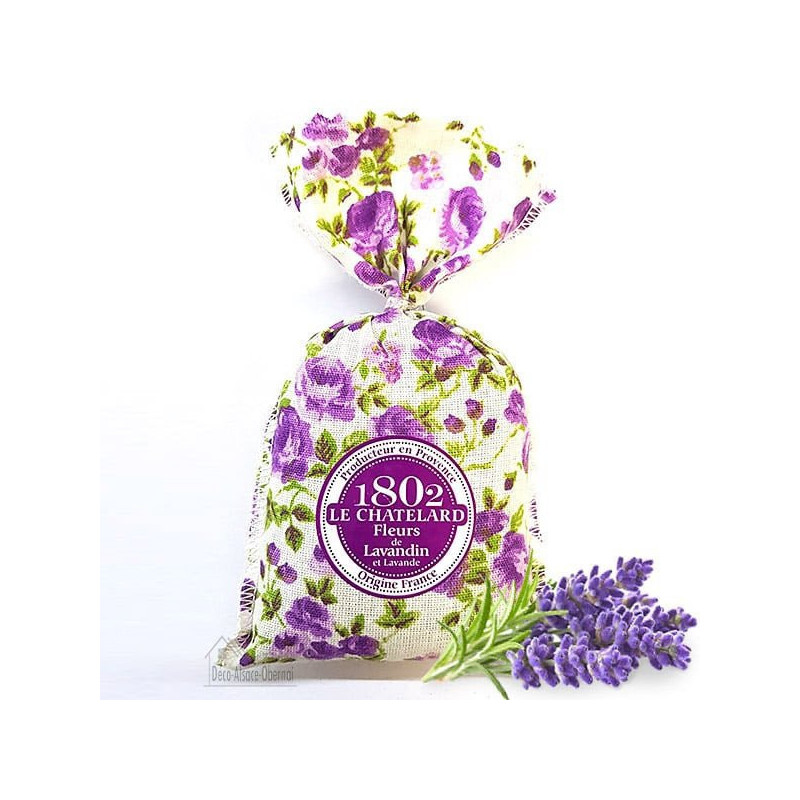 Sachet de Lavande et Fleurs de Lavandin de France