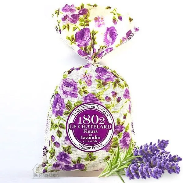 Beutel mit Lavendel und Blumen aus lavandin aus Frankreich