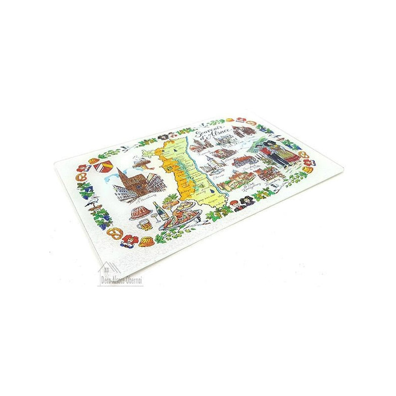 Village and Souvenirs d'Alsace cutting board