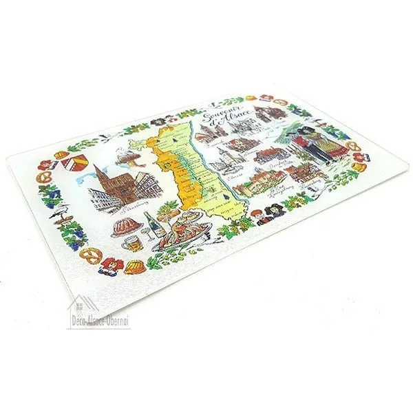 Village and Souvenirs d'Alsace cutting board