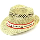 Chapeau en Paille avec Villages d'Alsace