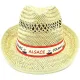 Chapeau en Paille avec Villages d'Alsace