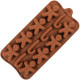 Weiche Silikonform Lebkuchen Mann