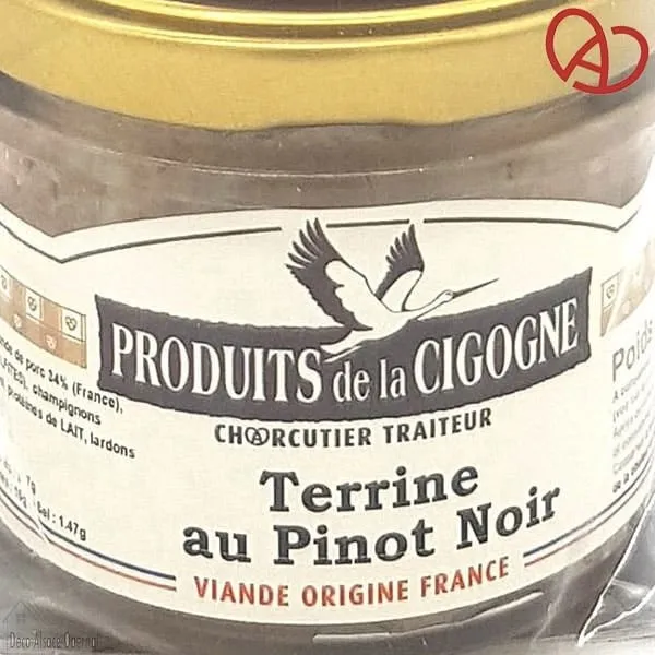 Lot of 3 Terrines d\'Alsace Artisanal 3 x 100 gr in Obernai