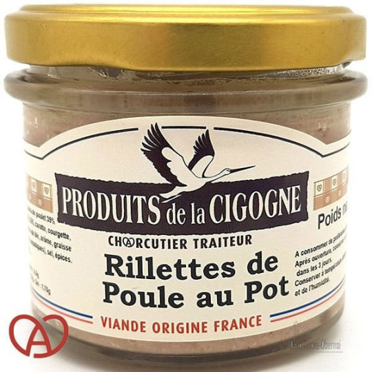 Rillettes de Poule au Pot