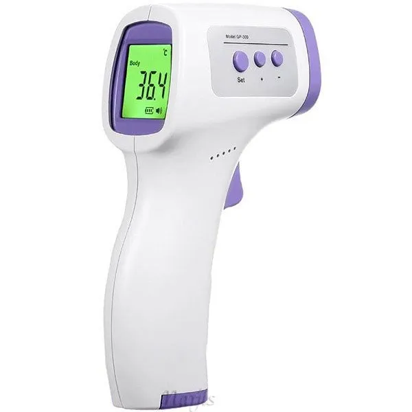Non-contact gun frontal thermometer