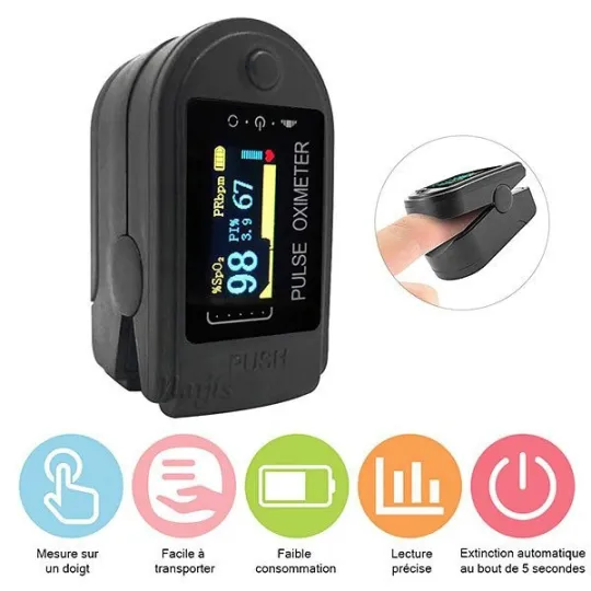 Oxymètre de Pouls (Saturomètre)