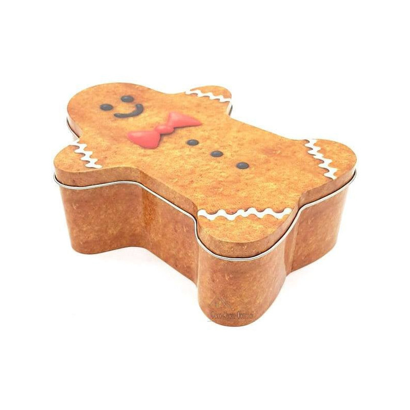 Metall Dekor Mannele Lebkuchen Box