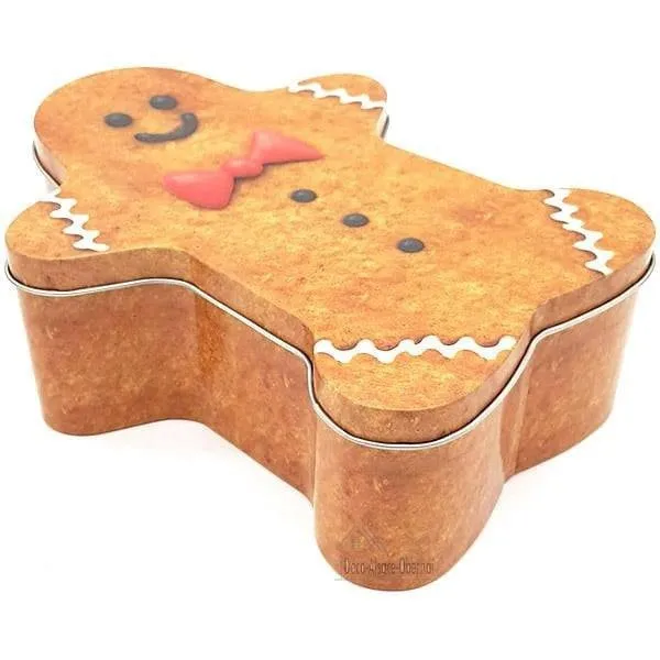 Mannele Tin Box in Gingerbread
