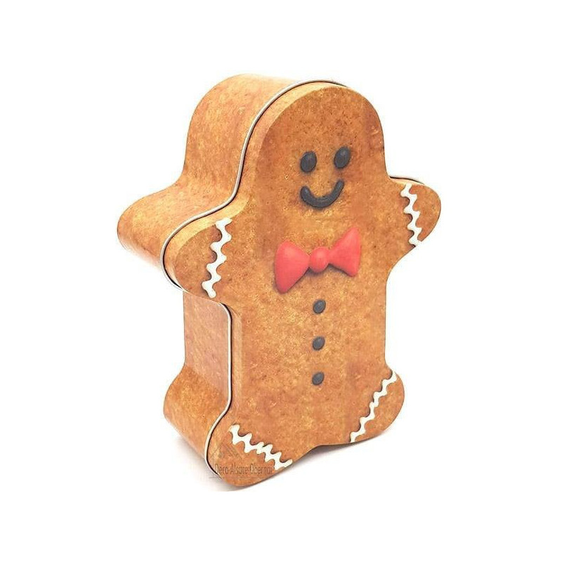Mannele Tin Box in Gingerbread