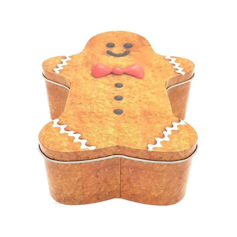 Mannele Tin Box in Gingerbread