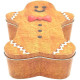Metall Dekor Mannele Lebkuchen Box
