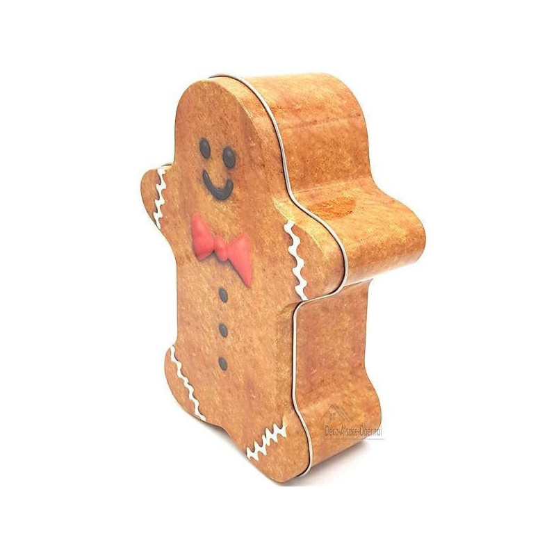 Metall Dekor Mannele Lebkuchen Box