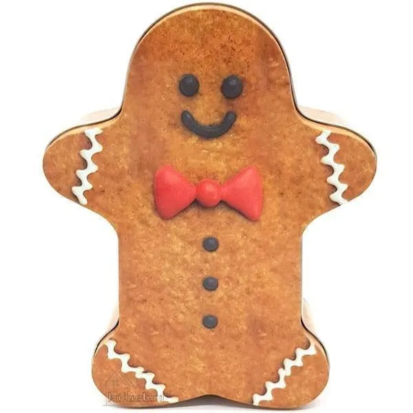 Metall Dekor Mannele Lebkuchen Box