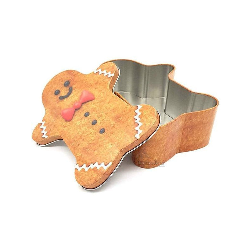 Metall Dekor Mannele Lebkuchen Box