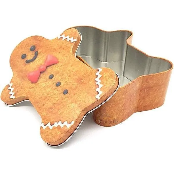Metall Dekor Mannele Lebkuchen Box